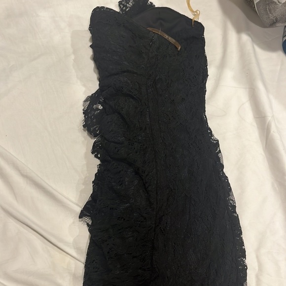 Forever 21 Black Strapless Lace mini Dress great for Valentine’s Day - Picture 7 of 8